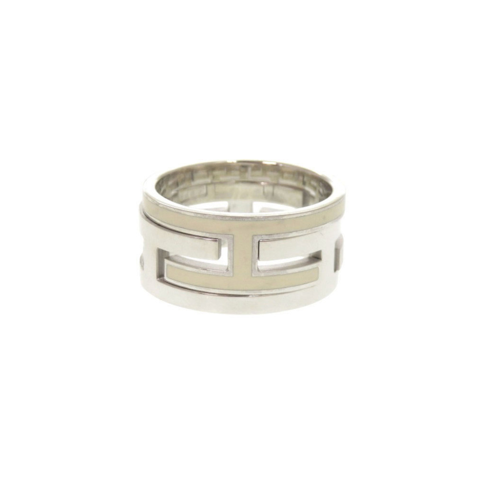 HERMES Silver Ring #52